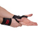 Бинти кистьові для жиму STRENGTH WRIST WRAPS Zelart SB-167070 2штуки чорний-червоний