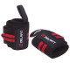 Бинти кистьові для жиму STRENGTH WRIST WRAPS Zelart SB-167070 2штуки чорний-червоний