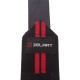 Бинти кистьові для жиму STRENGTH WRIST WRAPS Zelart SB-167070 2штуки чорний-червоний