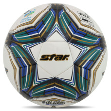 М'яч футбольний STAR ALL NEW POLARIS 5000 FIFA SB105TB №5 PU білий-зелений