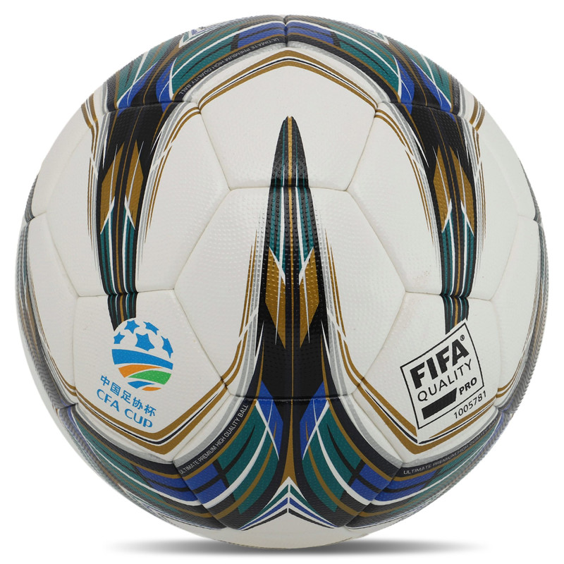 М'яч футбольний STAR ALL NEW POLARIS 5000 FIFA SB105TB №5 PU білий-зелений