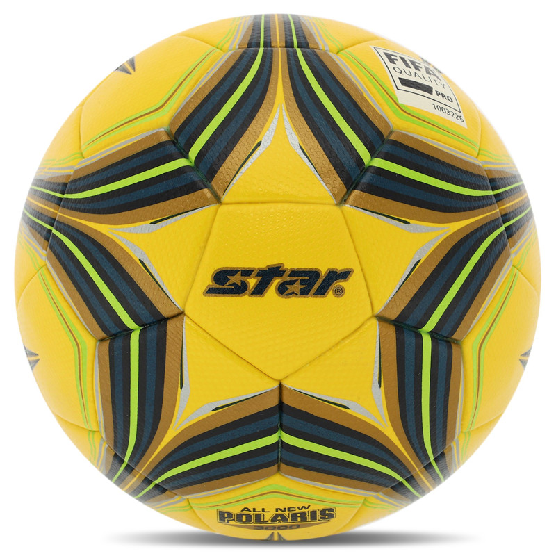 М'яч футбольний STAR ALL NEW POLARIS 3000 FIFA SB145FTB №5 PU кольори в асортименті