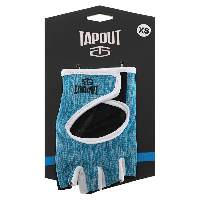 Рукавиці для фітнесу та тренувань TAPOUT SB168506 XS-M чорний-синій