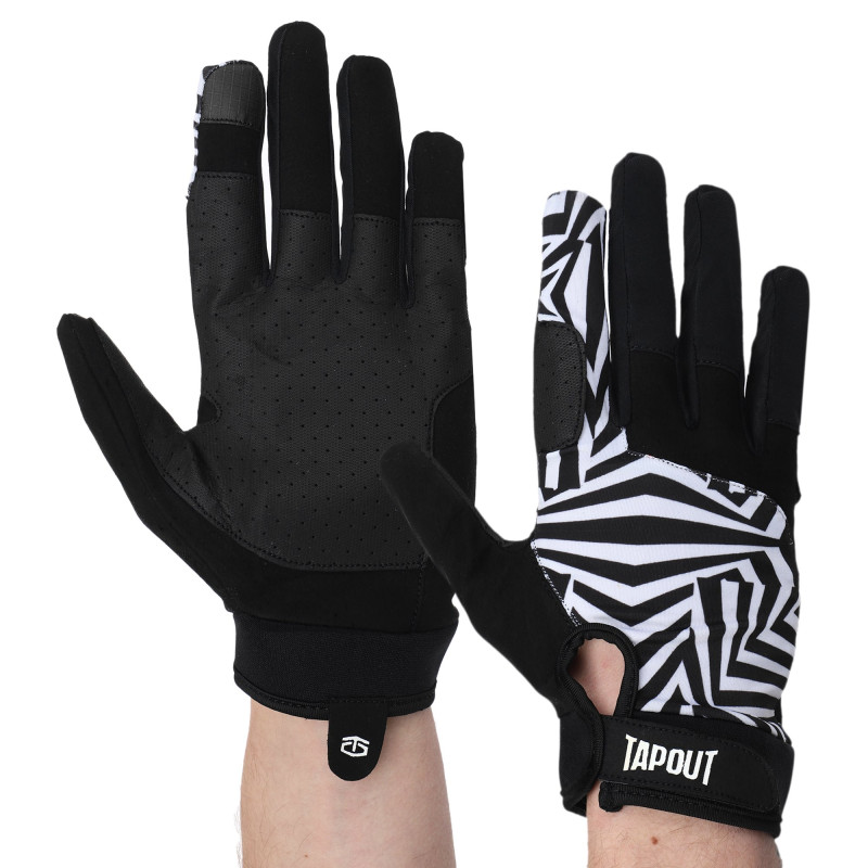 Рукавиці спортивні TAPOUT SB168518 XS-M чорний-білий