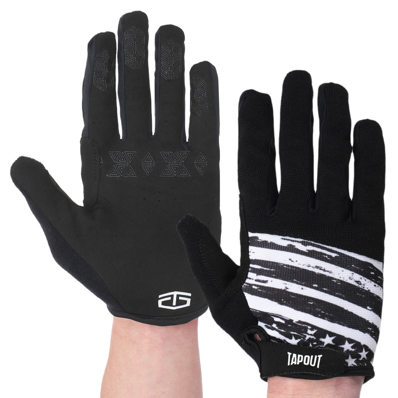 Рукавиці спортивні TAPOUT SB168519 XS-XL чорний-білий