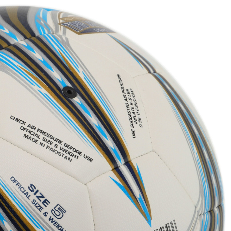 М'яч футбольний STAR TING MATCH 5 LIGHT HYBRID SB3145L №5 PU білий-золотий