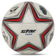 М'яч футбольний STAR NEW POLARIS 1000 SB374 №4 Composite Leather білий-червоний