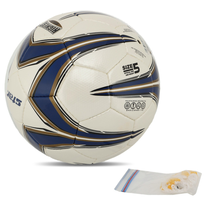 М'яч футбольний STAR HIGHEST GOLD SB4015C №5 Composite Leather