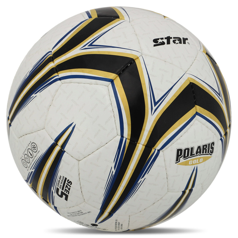 М'яч футбольний STAR POLARIS GOLD SB4065C №5 PU