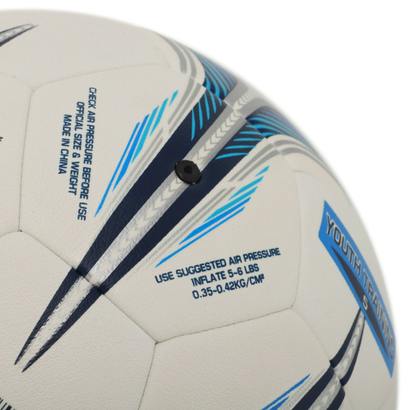 М'яч футбольний STAR YOUTH TRAINING 5 SB725C №5 PU білий-синій