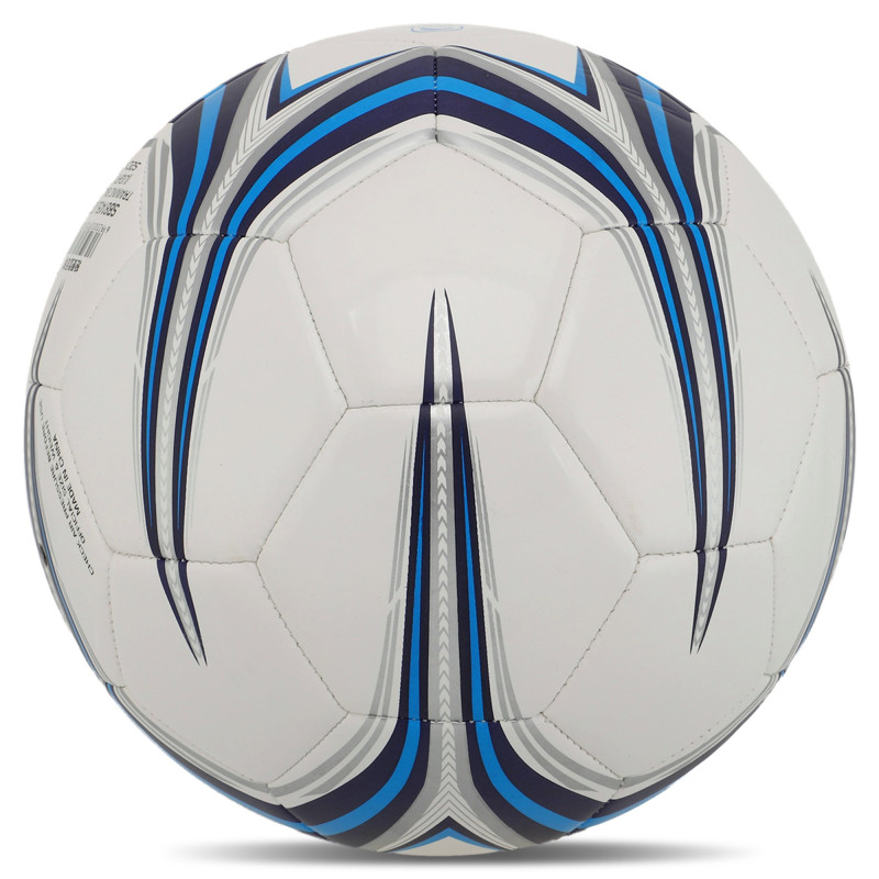 М'яч футбольний STARTRAINING BALL 5 LIGHT SB8145L №5 PU білий-синій