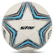 М'яч футбольний STAR SPORTS 550 L101 SB8235 №5 PU білий-блакитний
