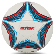 М'яч футбольний STAR CAPTAIN SB8665 №5 PU білий-синій-червоний