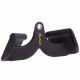 Рукоятка для тяги з вузьким хватом V-Bar нековзне покриття LINUO FITNESS SC-3704-24 31см чорний