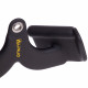 Рукоятка для тяги з вузьким хватом V-Bar нековзне покриття LINUO FITNESS SC-3704-24 31см чорний