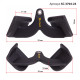 Рукоятка для тяги з вузьким хватом V-Bar нековзне покриття LINUO FITNESS SC-3704-24 31см чорний