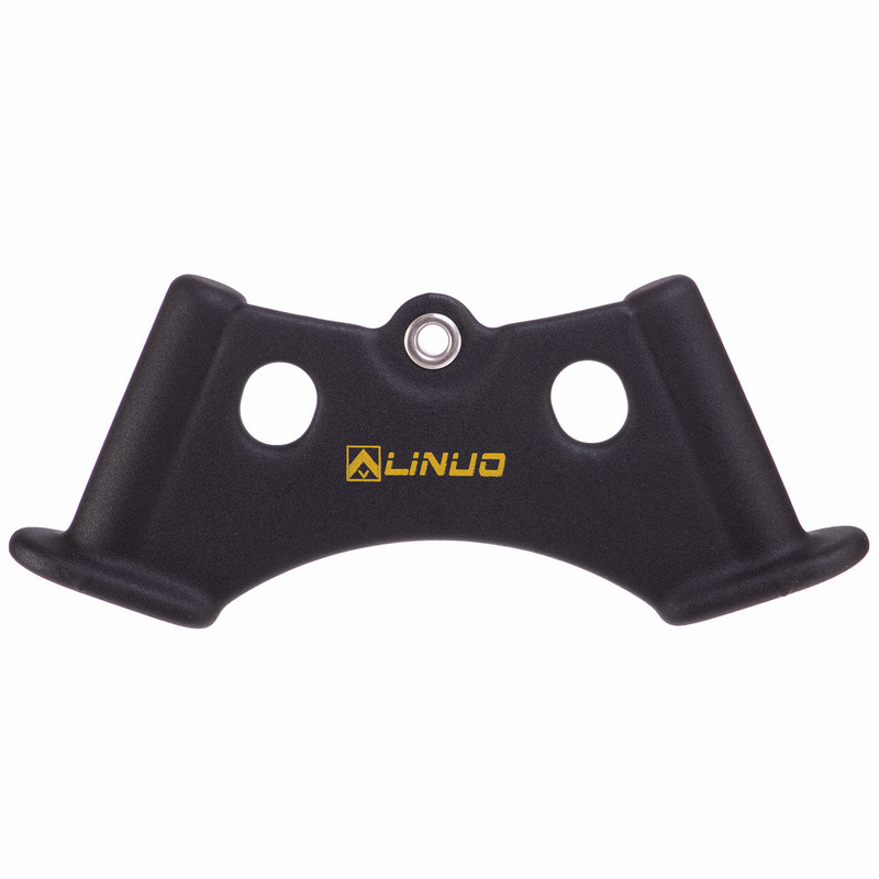 Рукоятка для тяги з вузьким хватом Triceps Grip нековзне покриття LINUO FITNESS SC-3706-34-1 чорний