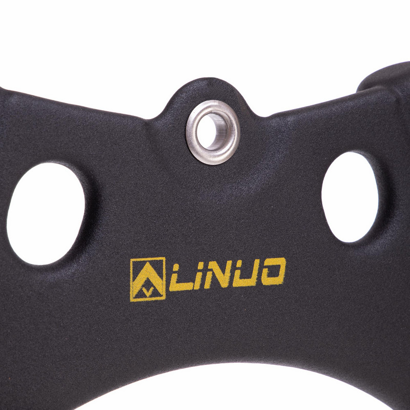 Рукоятка для тяги з вузьким хватом Triceps Grip нековзне покриття LINUO FITNESS SC-3706-34-1 чорний