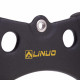 Рукоятка для тяги з вузьким хватом Triceps Grip нековзне покриття LINUO FITNESS SC-3706-34-1 чорний