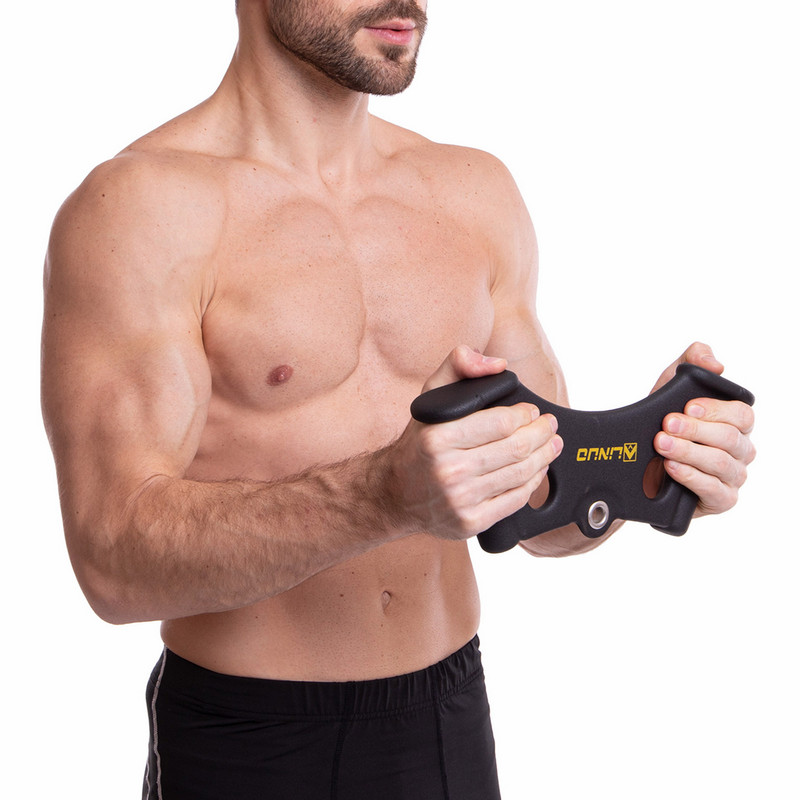 Рукоятка для тяги з вузьким хватом Triceps Grip нековзне покриття LINUO FITNESS SC-3706-34-1 чорний