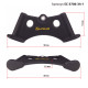 Рукоятка для тяги з вузьким хватом Triceps Grip нековзне покриття LINUO FITNESS SC-3706-34-1 чорний