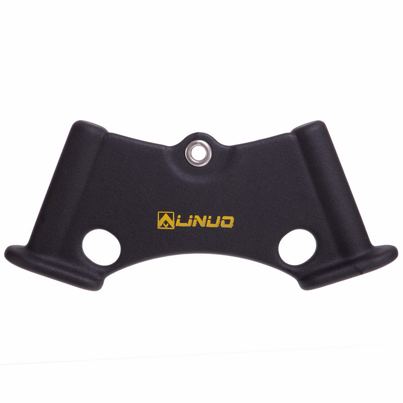 Рукоятка для тяги з вузьким хватом Triceps Grip нековзне покриття LINUO FITNESS SC-3706-34 34см чорний