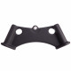 Рукоятка для тяги з вузьким хватом Triceps Grip нековзне покриття LINUO FITNESS SC-3706-40 чорний