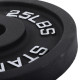 Млинці диски сталеві пофарбовані STANDARD SC-80103-25LB 50мм 11,3кг сірий