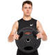 Млинці диски гумові з потрійним хватом та металевою втулкою LIFE FITNESS SC-80154B-25 51мм 25кг чорний