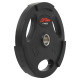 Млинці диски гумові з потрійним хватом та металевою втулкою LIFE FITNESS SC-80154B-25 51мм 25кг чорний