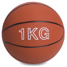 Медбол м'яч медичний Medicine Ball Record SC-8407-1 1кг кольори в асортименті