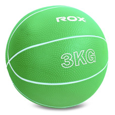 Медбол м'яч медичний Medicine Ball Record SC-8407-3 3кг кольори в асортименті