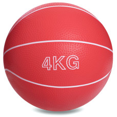 Медбол м'яч медичний Medicine Ball Record SC-8407-4 4кг кольори в асортименті