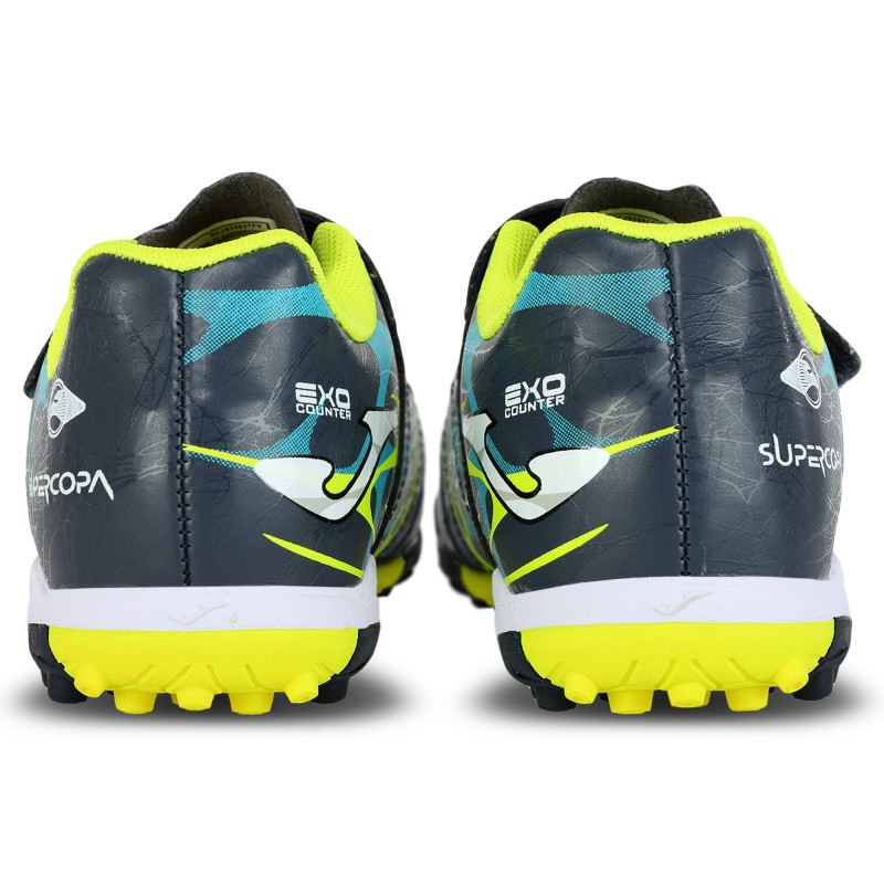 Сороконіжки дитячі Joma SUPER COPA SCJS2503TFV розмір 29-37 синій-жовтий