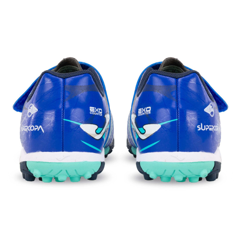 Сороконіжки футбольні дитячі Joma SUPER COPA SCJW2504TFV розмір 29-36 синій