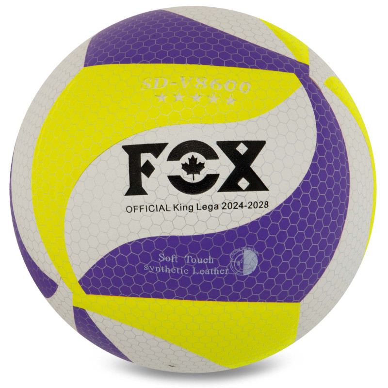 М'яч волейбольний FOX SD-V8600 №5 PU кольори в асортименті