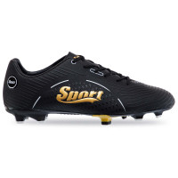 Бутси футбольні SPORT SG-301041-2 розмір 40-45 чорний-золотий