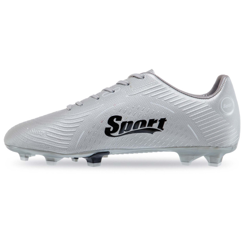 Бутси футбольні SPORT SG-301041-4 розмір 40-45 срібний-чорний