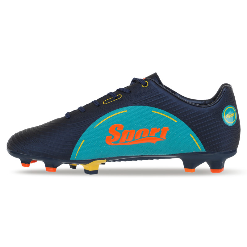 Бутси футбольні SPORT SG-301041-5 розмір 40-45 темно-синій-оранжевий
