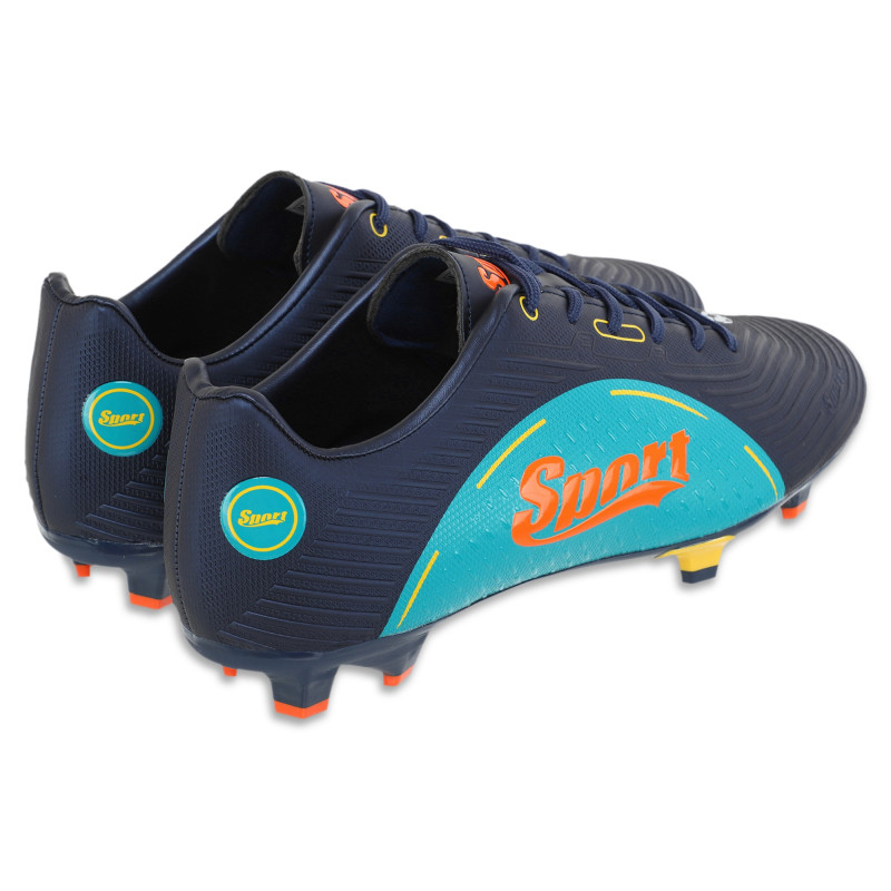Бутси футбольні SPORT SG-301041-5 розмір 40-45 темно-синій-оранжевий