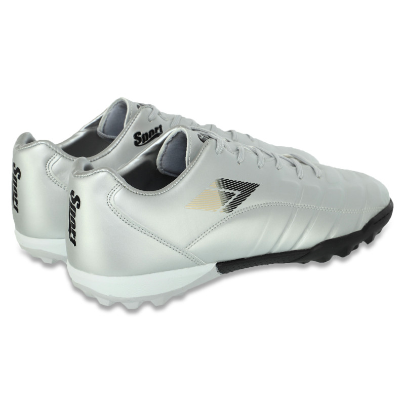 Сороконіжки футбольні DIFFERENT SPORT SG-301308-2 розмір 40-45 срібний-чорний