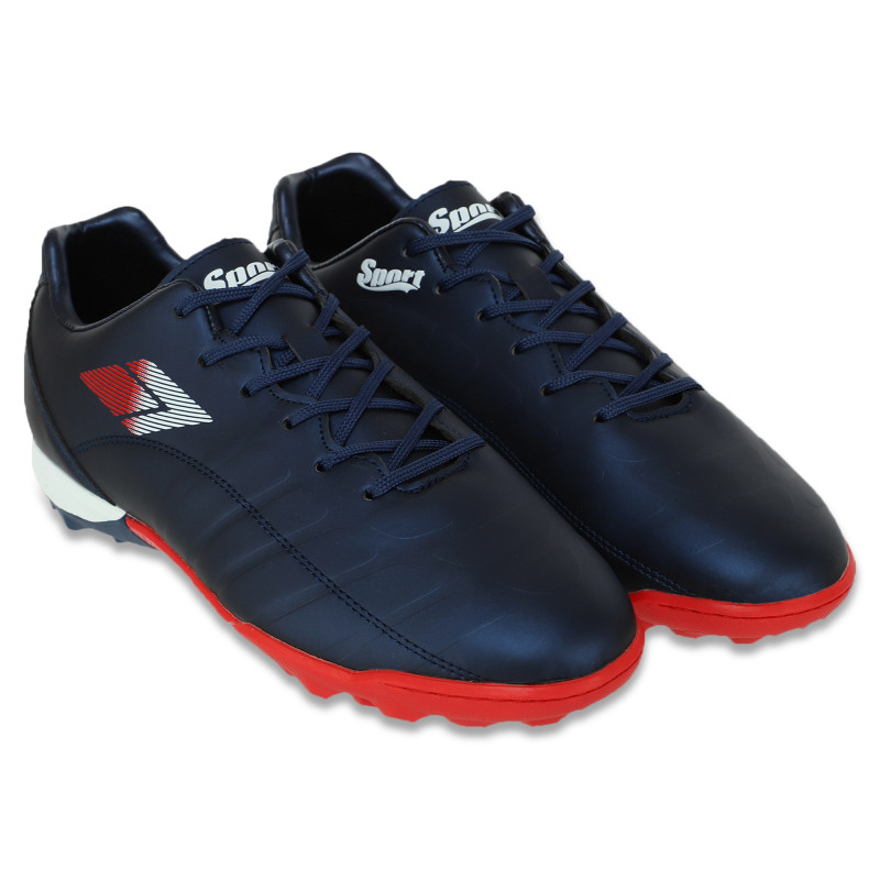 Сороконіжки футбольні DIFFERENT SPORT SG-301308-3 розмір 40-45 темно-синій-червоний