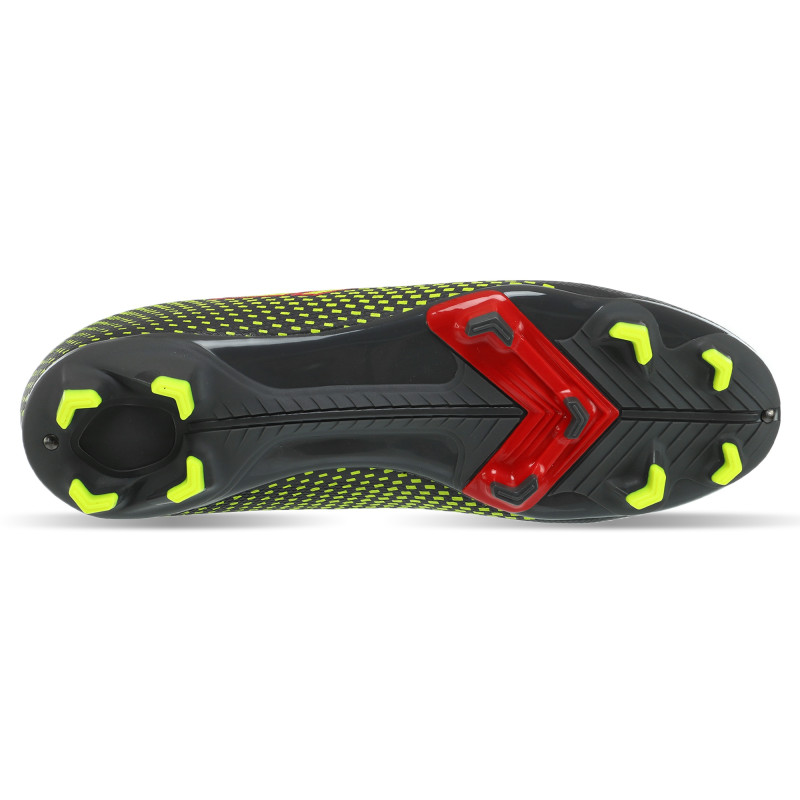Бутси футбольні DIFFERENT SPORT SG-301309-1 розмір 40-45 темно-сірий-червоний