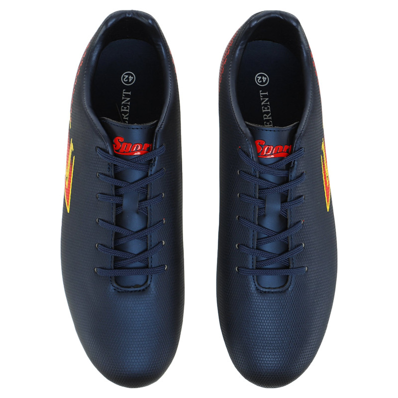 Бутси футбольні DIFFERENT SPORT SG-301309-2 розмір 40-45 темно-синій-жовтий