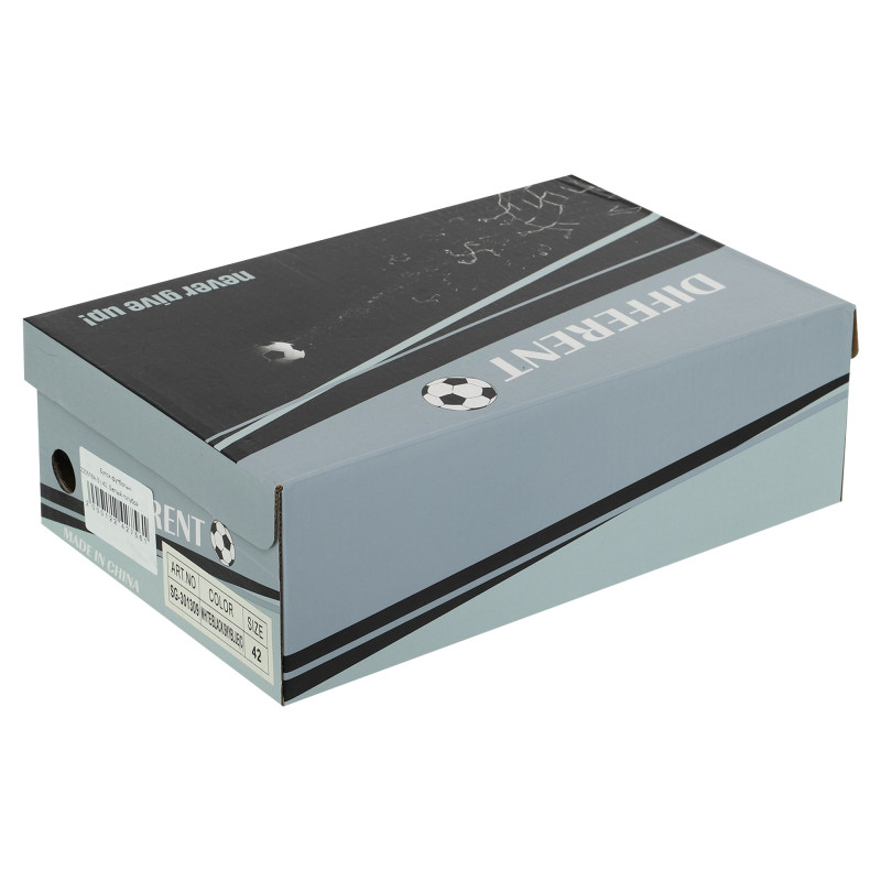 Бутси футбольні DIFFERENT SPORT SG-301309-3 розмір 40-45 білий-блакитний