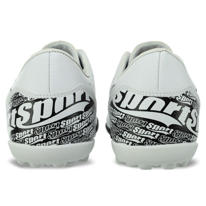 Сороконіжки футбольні DIFFERENT SPORT SG-301312-1 розмір 40-45 білий-чорний