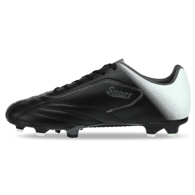 Бутси футбольні DIFFERENT SPORT SG-301313-1 розмір 40-45 чорний-сірий