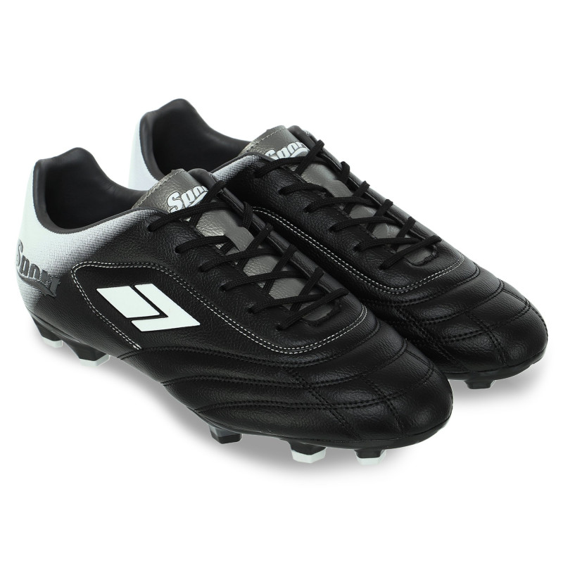 Бутси футбольні DIFFERENT SPORT SG-301313-1 розмір 40-45 чорний-сірий