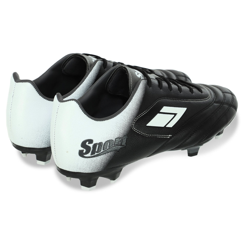 Бутси футбольні DIFFERENT SPORT SG-301313-1 розмір 40-45 чорний-сірий