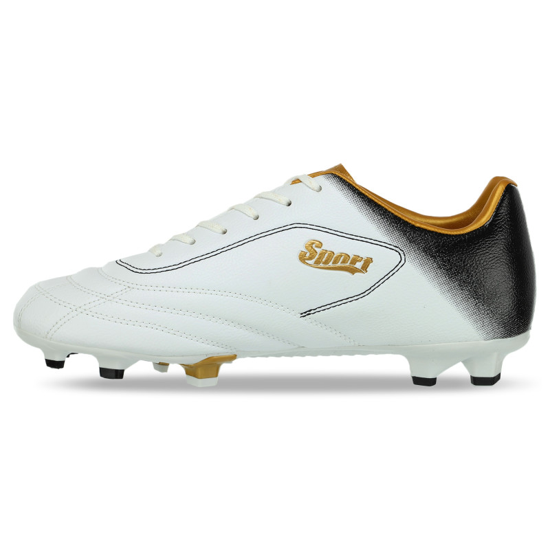 Бутси футбольні DIFFERENT SPORT SG-301313-4 розмір 40-45 білий-золотий